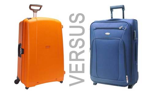 Luggage top trumps: hard-shell suitcases vs soft-shell suitcases